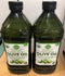 2 BOTTLES Wellsley Farms Organic Extra Virgin Olive Oil 2L Bottle Frying Cooking