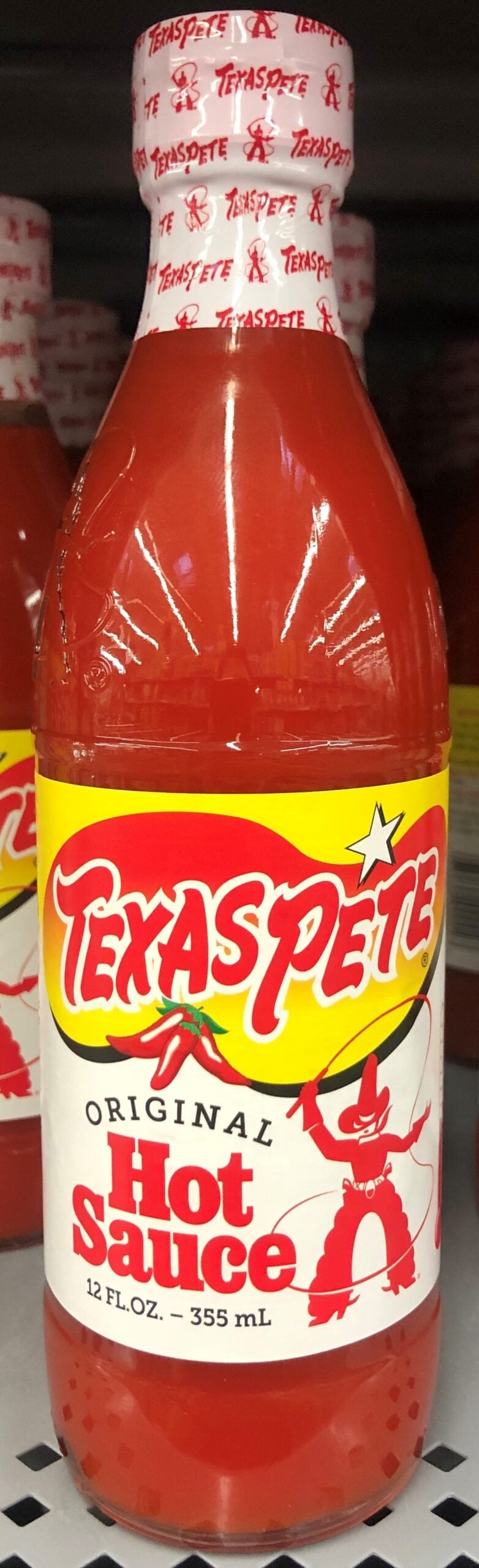 4 BOTTLES Texas Pete Hot Sauce 12 oz Bottle Pepper Wing Tabasco Eggs FREE SHIP