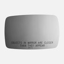 Right Door Mirror Glass Volkswagen Rabbit Pickup Cabriolet Jetta 1979-1993
