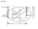 Radiator Audi A4 Quattro 1996-2001