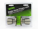 L32CS100 Door Lock Bathroom/Bedroom Privacy Knob x Knob Camper RV Travel Trailer
