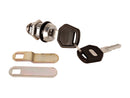 Lock Cylinder 1-1/2" With Straight And Offset Cam/2 Keys RV Camper Trailer