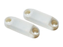Door Catch For Compartment Access Doors White 2 Pack RV Camper Travel Trailer