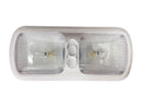 Dome Light Clear Optic Lens Clear Bulb 12 Volt L815 RV Camper Travel Trailer