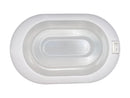 Dome Light White Lens LED 12 Volt White Housing 6 Watt RV Camper Travel Trailer