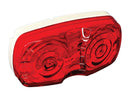 Trailer Light LED Bulb Red 4" x 2" 9 To 32 Volt DC RV Camper Travel Trailer