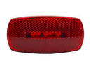 Side Marker Light LED Red Lens Black Housing LED Bulb RV Camper Travel Trailer