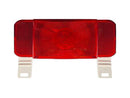 Trailer Light LED Bulb Rectangular Red Lens L981 RV Camper Travel Trailer