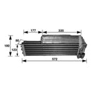 A/C Evaporator Core for Mercedes-Benz 380SE 380SEC 380SEL 420SEL 500SEC 500SEL
