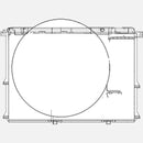 Engine Cooling Fan Shroud for BMW 850i E31