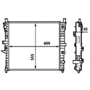 Radiator for Mercedes-Benz ML320 ML430 2000
