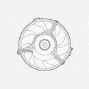 Cooling Fan Motor Audi A6 Quattro Allroad S4 2000-2001