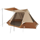 10 Person Glamping Ridge Tent with Awning