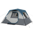 6-Person Instant Cabin Tent with LED Light, 10 ft x 9 ft, 19.38 lbs