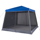 10x10 ft Slant-Leg Canopy Accessory Pack with Screen and Shade Wall