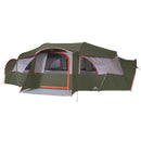 18-Person Cabin Tent, with 3 Covered Entrances