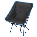 Compact Backpacking Camping Chair, Black, Adult