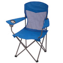 Basic Mesh Folding Camping Chair, Blue, Adult