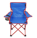 Kids Quad Camp Chair with Cupholder, Blue
