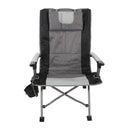 Folding High Back Camping Chair, Black