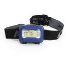 LED 100 Lumens Headlamp, Blue, 3AAA Batteries Included