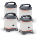 Lantern, 500 Lumens, LED Mini Camping Lantern, Carabineer Handle, 4 Pack