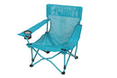 Quad Folding Beach Chair with Cupholder, Aqua