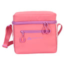 Coated Soft-Side Cooler with Removable Hardliner, 6 Can, 6 qt, Summer Vibes