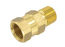 P23402LF Check Valve 1/2" Brass MPT x FPT Bulk Camper RV Travel Trailer
