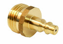 P23510LFVP Blow Out Plug with Quick Connect Brass Camper RV Travel Trailer