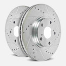 Front Brake Rotor Set for BMW 735i 735iL 750iL L7
