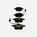 Front Brake Pad Set Audi A6 Quattro 2000-2001