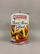 4 Hanover Premium Three Beans Salad 16 oz Can Green Kidney Wax Beans
