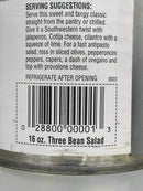 4 Hanover Premium Three Beans Salad 16 oz Can Green Kidney Wax Beans