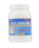 Q5004 Potty Toddy Tabs 50 Per Bottle Unscented Camper RV Travel Trailer