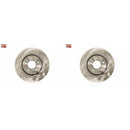 Pair of Front Rotors for Mercedes-Benz CLK320 CLK430 E300 E320 E420 E430