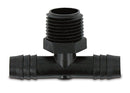 RF849 Tee Male Adapter 1/2" MPT x 1/2" Barb x 1/2" Barb Camper RV Travel Trailer
