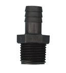 RF850 Male Adapter 1/4" MPT x 3/8" Barb Plastic Camper RV Travel Trailer