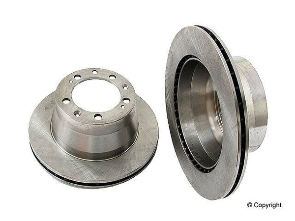 Rear Disc Brake Rotors Porsche 944 87-89 Zimmerman 944S