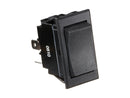 Switch 20 Amp Max 4 Terminal 1.46" x 0.83" Cutout Black RV Camper Travel Trailer