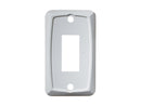 Switch Faceplate 0.550" x 1.125" Cutout Size White RV Camper Travel Trailer