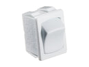 Switch On-Off 10 Amp Max 0.508" x 0.756" Cutout White RV Camper Travel Trailer