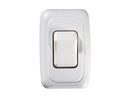 Switch On-Off Rocker 1-5/8" x 1-1/4" Cutout White RV Camper Travel Trailer