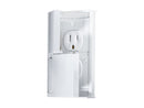 Receptacle Weatherproof Dual Receptacle White RV Camper Travel Trailer