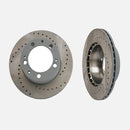Front Brake Rotor Set 2-Pack Porsche 944 1987-1989