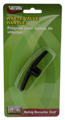 T1003-6NVP Valve Handle Plastic Carded Black Camper RV Travel Trailer Motorhome
