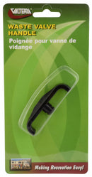 T1003-6VP Valve Handle Plastic Carded Black Camper RV Travel Trailer Motorhome