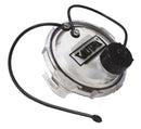 T1020-1CLRVP Waste Valve Cap 3" 3/4" GHT with Cap Clear Camper RV Travel Trailer