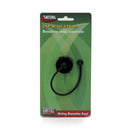 T1020-1DVP Hose Cap 3/4" with Strap Black Carded Single Camper RV Travel Trailer