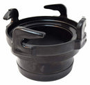 T1024-2VP Hose Adapter 3" Straight Rotating Black Camper RV Travel Trailer